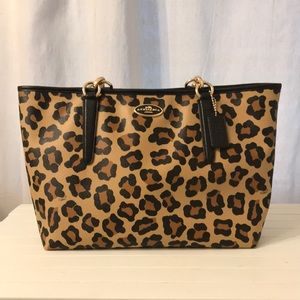 Coach Bag - Leopard / Cheetah Print